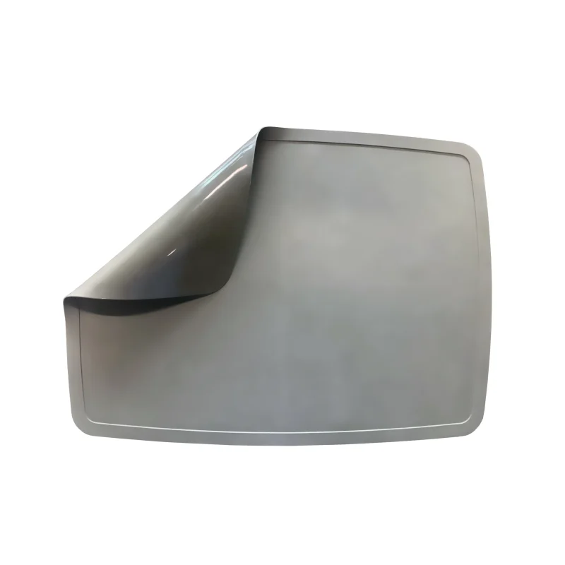 Ant-Slip Mat, Large Silicone Sheet and Placemat for Crafts, TV Tray Tables, Gray