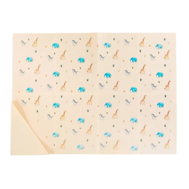 Silicone Foldable Placemat -  Warm Cream