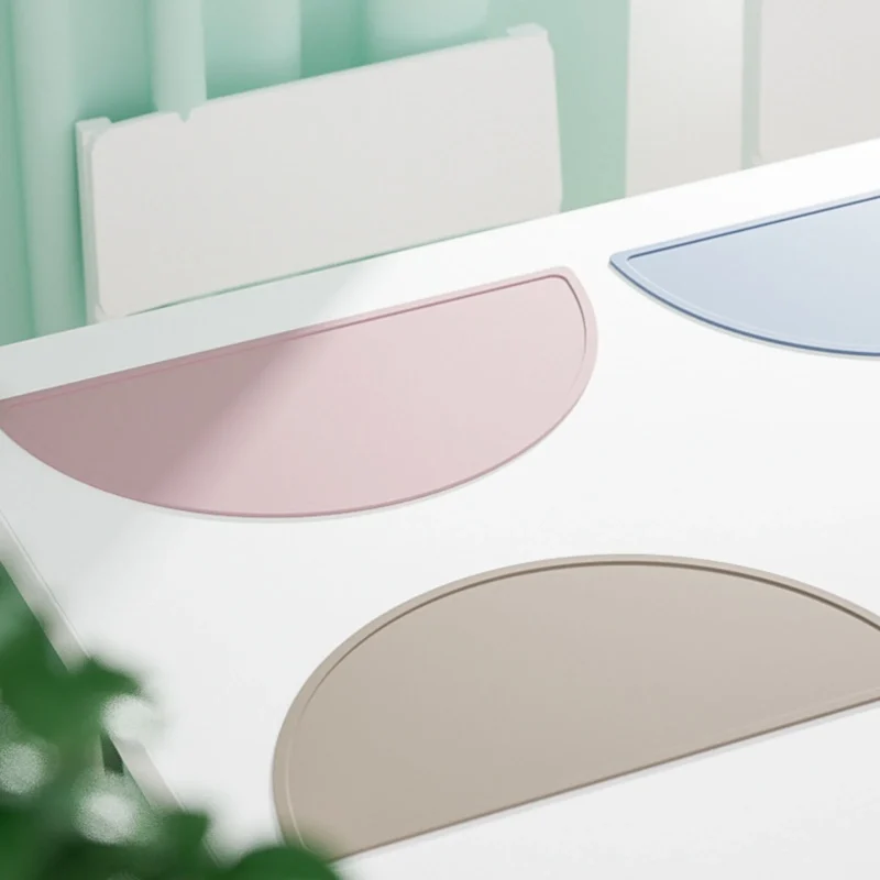 Decorative Placemat Widely Use Silicone Folding Heat Insulation Dining Pad for Home - Image 2