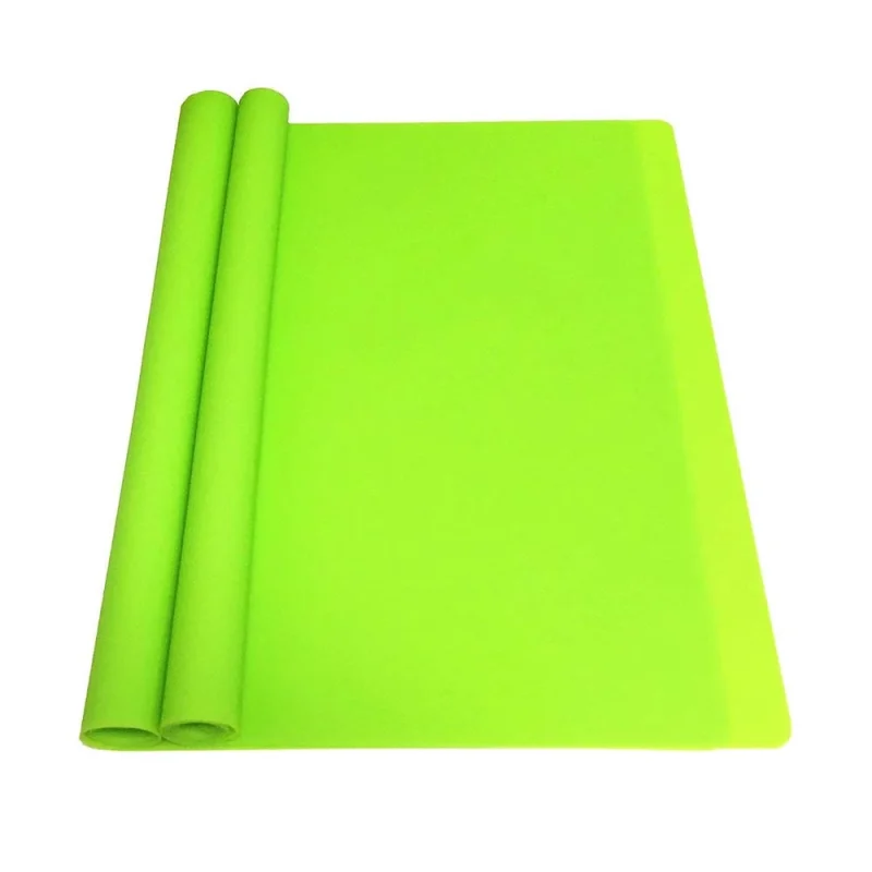 Multipurpose Silicone Mat, Non-Stick Craft Table Protector, Heat Resistant Food-Grade Silicone Placemat, Easy to Clean & Flexible Kitchen Mat, Non-Slip Surface for Crafting